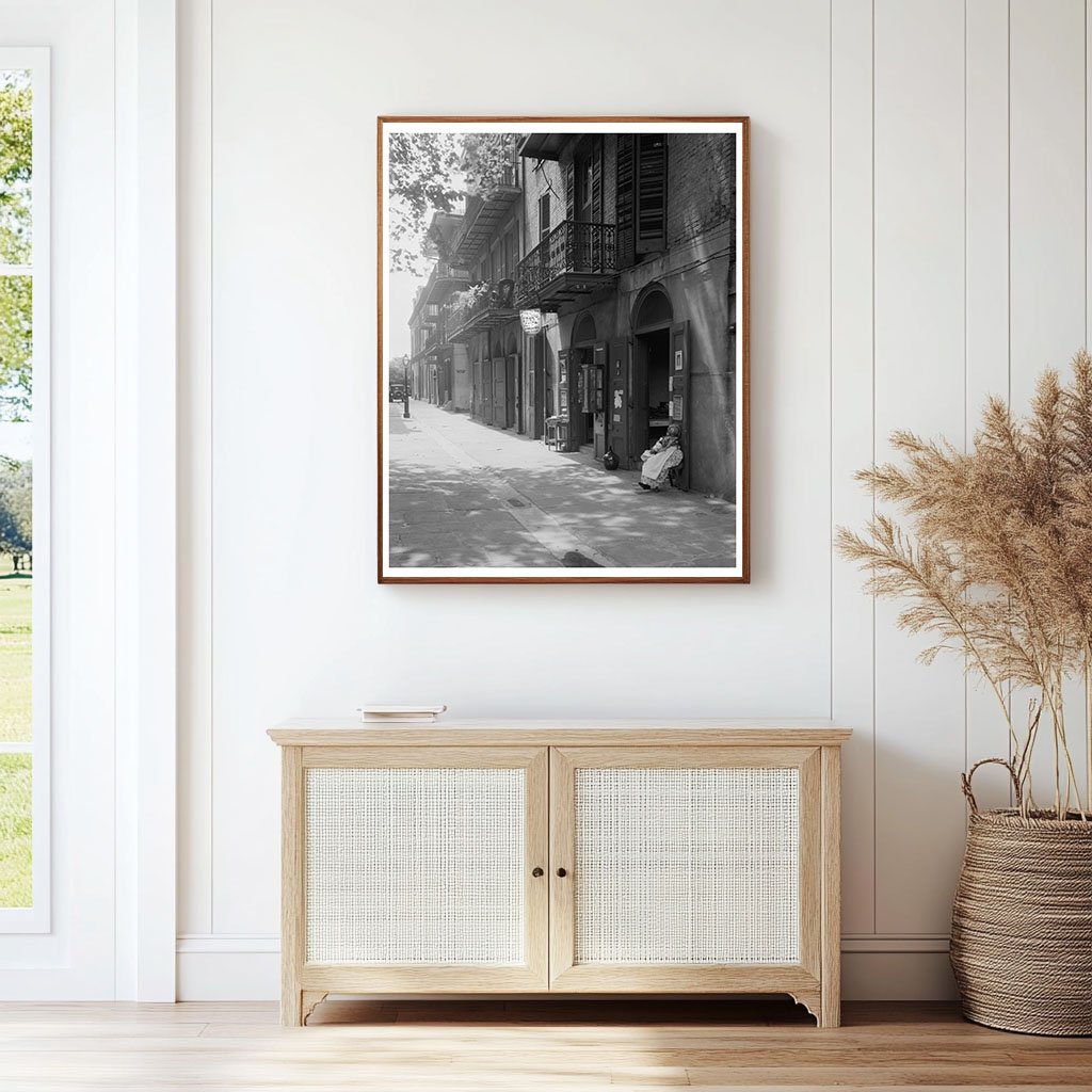 Pirates Alley, New Orleans, LA - Historic Image from 1953