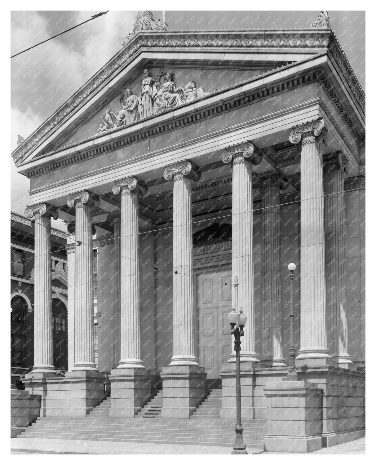 1853 Architectural Heritage in New Orleans, Louisiana