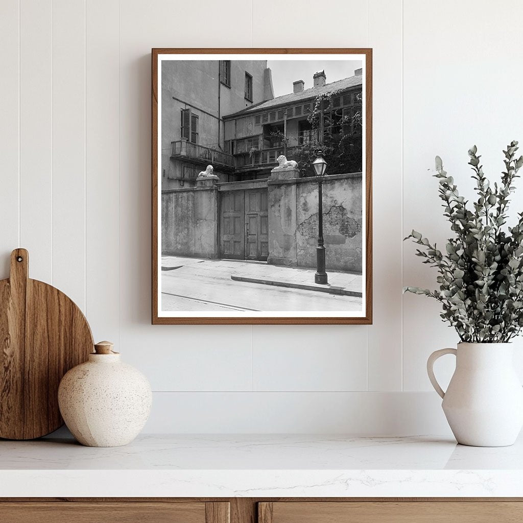 Historic Building on Royal St, New Orleans 1798