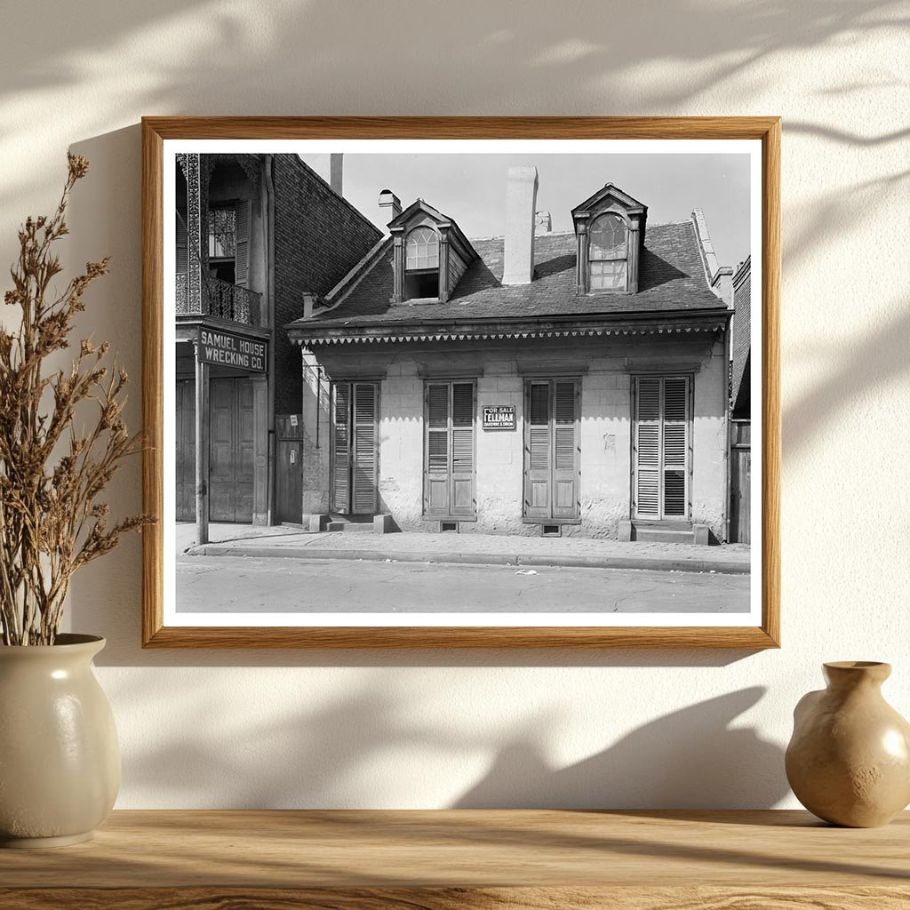 New Orleans Architectural Photo, Orleans Parish, 1953