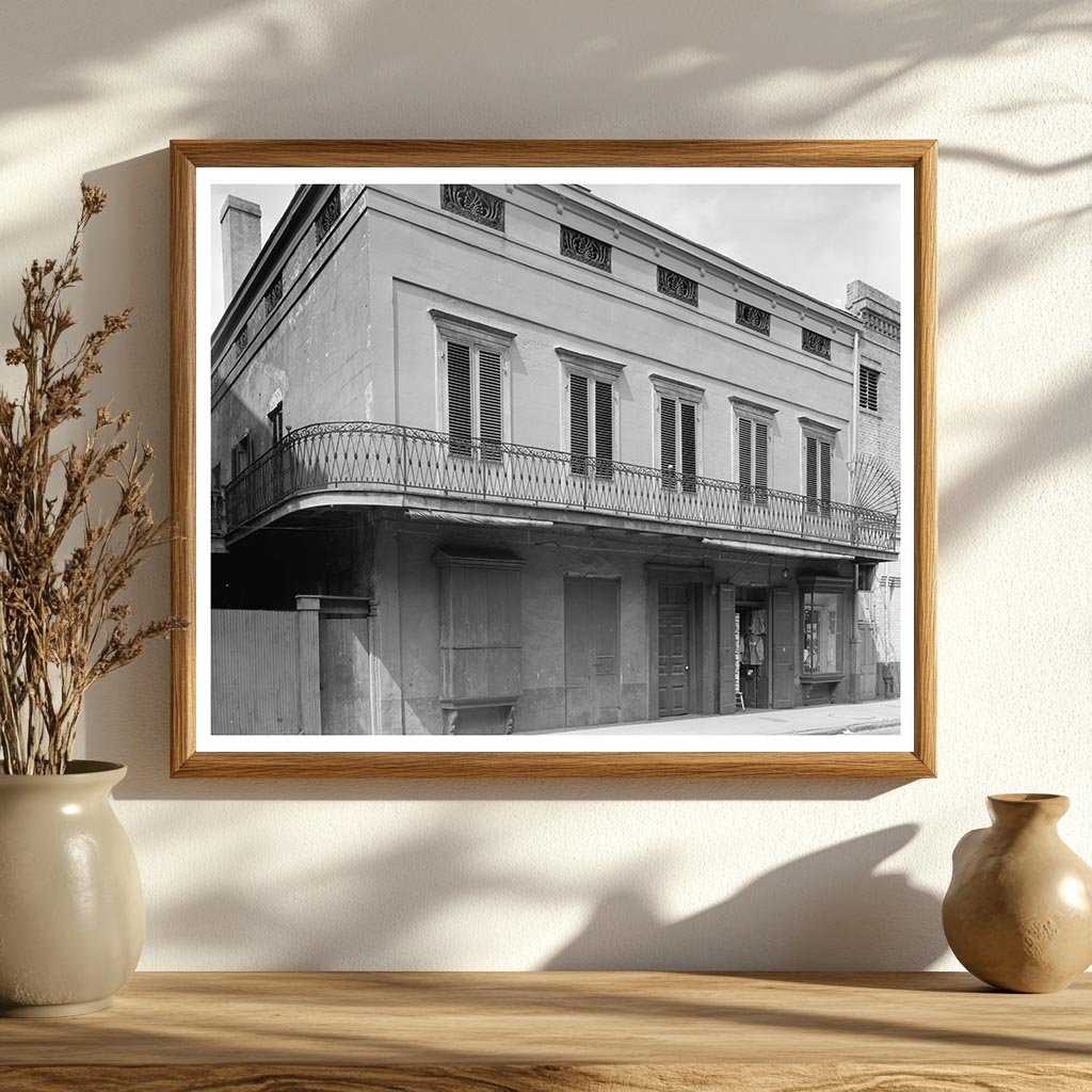 New Orleans Architectural Details, Orleans Parish, 1953