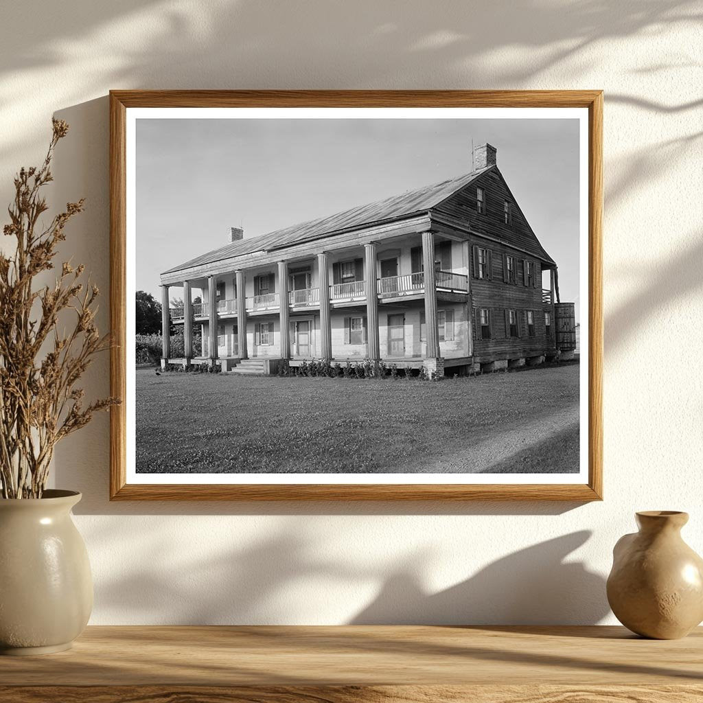 Evergreen House, St. Gabriel, Louisiana, 1850 Photo