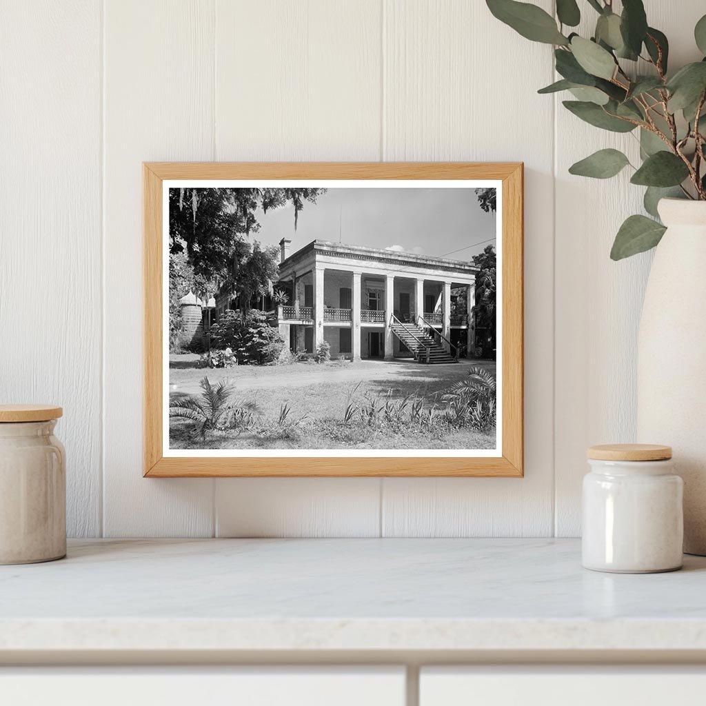 Donaldsonville, LA Vintage Home Architecture 20th Century