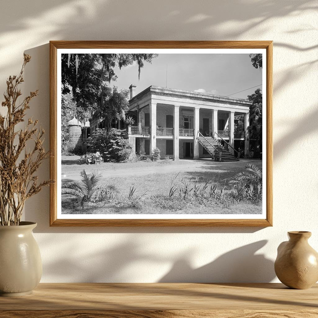 Donaldsonville, LA Vintage Home Architecture 20th Century