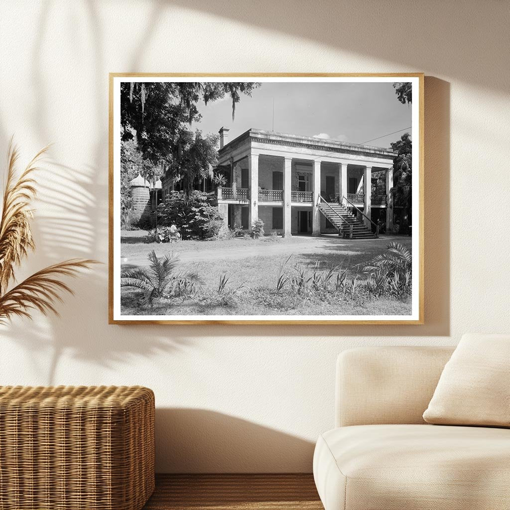 Donaldsonville, LA Vintage Home Architecture 20th Century