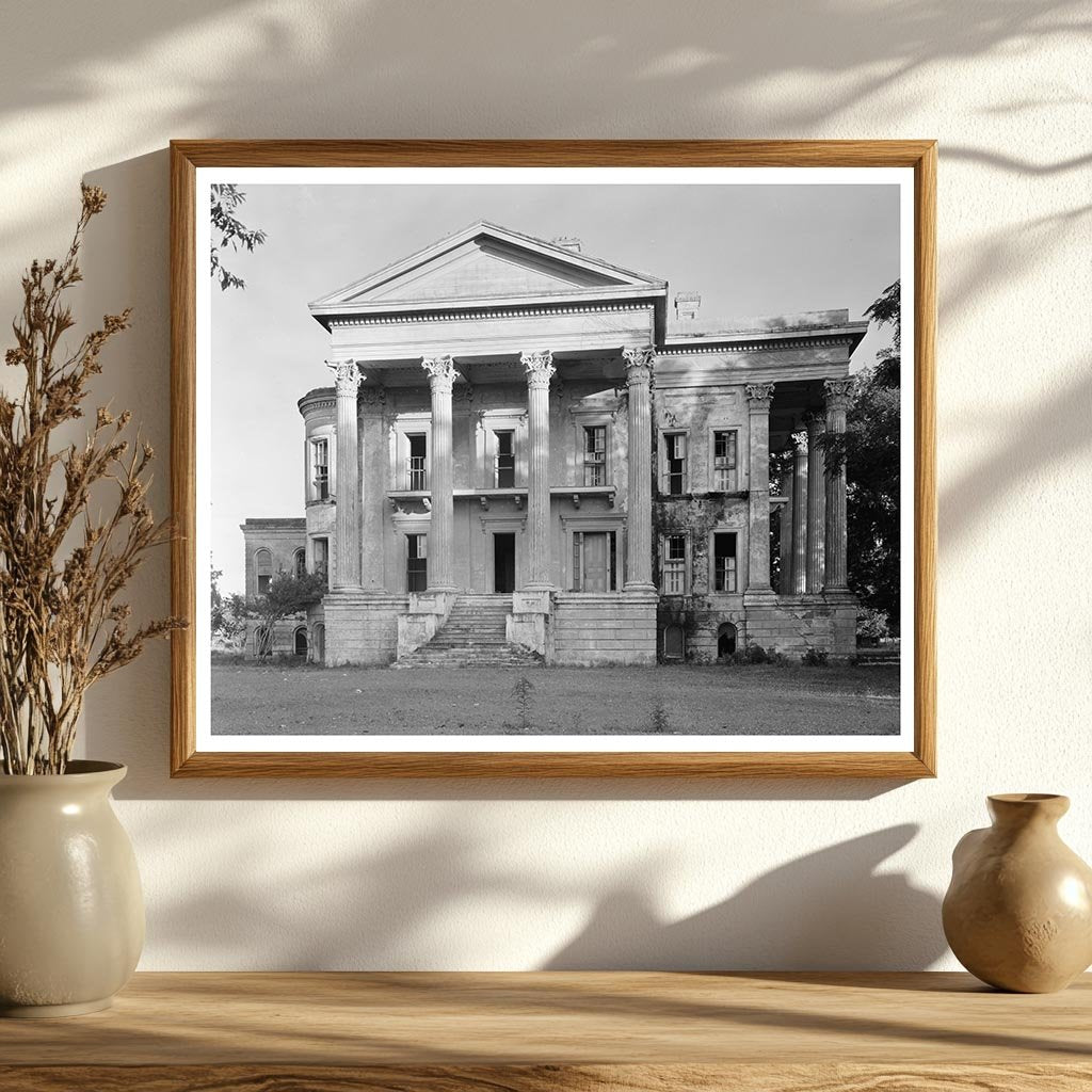 Vintage Greek Revival Mansion in Iberville Parish, LA 1857
