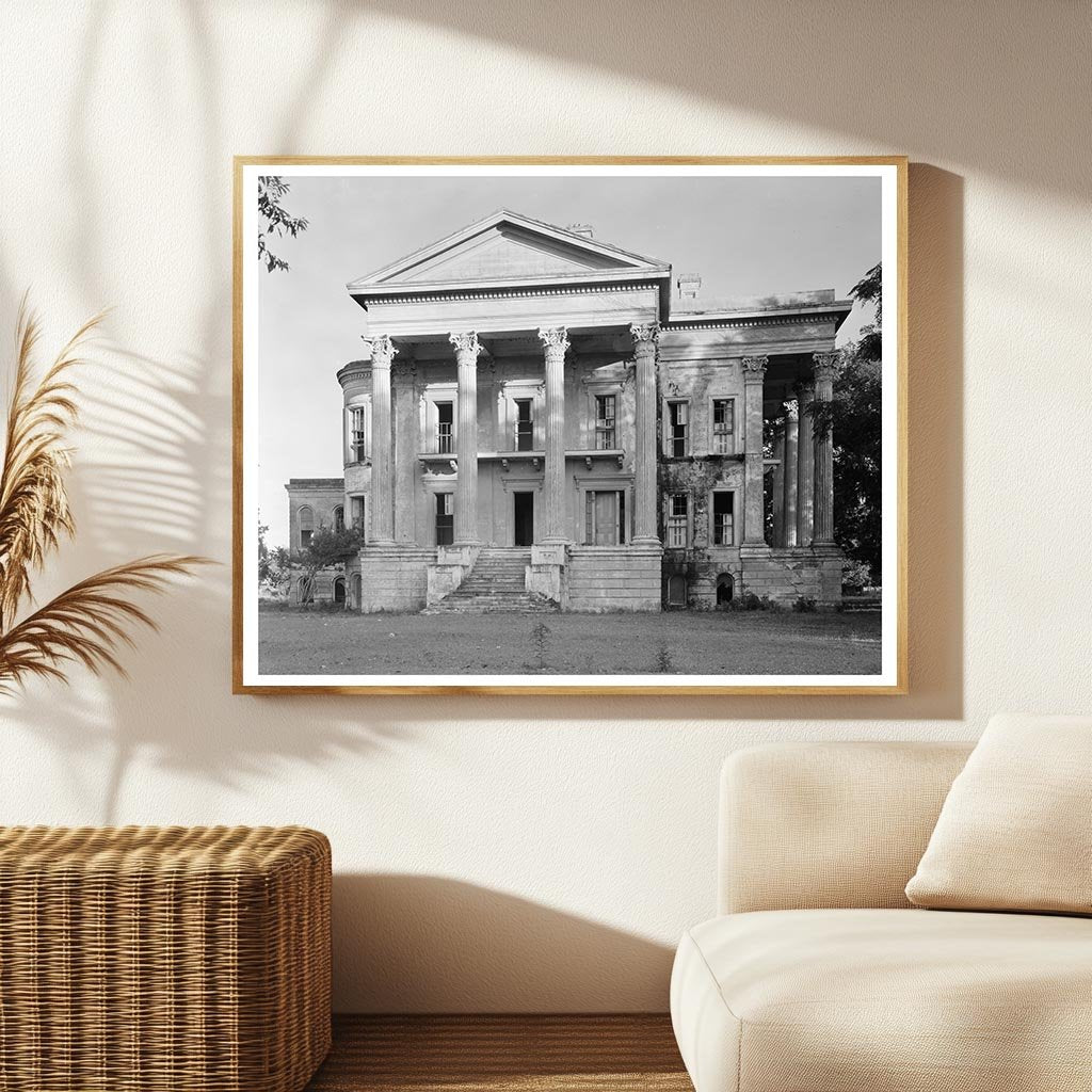 Vintage Greek Revival Mansion in Iberville Parish, LA 1857