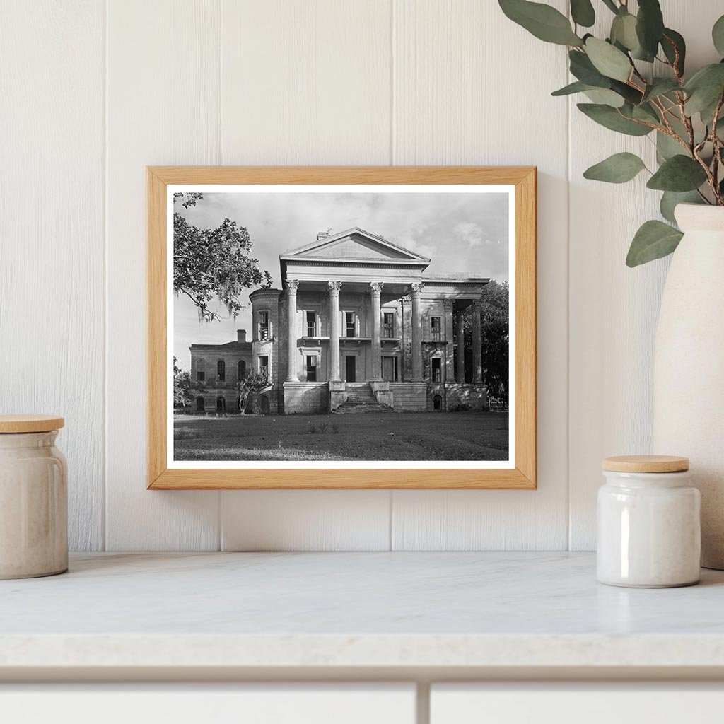 1857 Greek Revival Mansion in White Castle, Louisiana