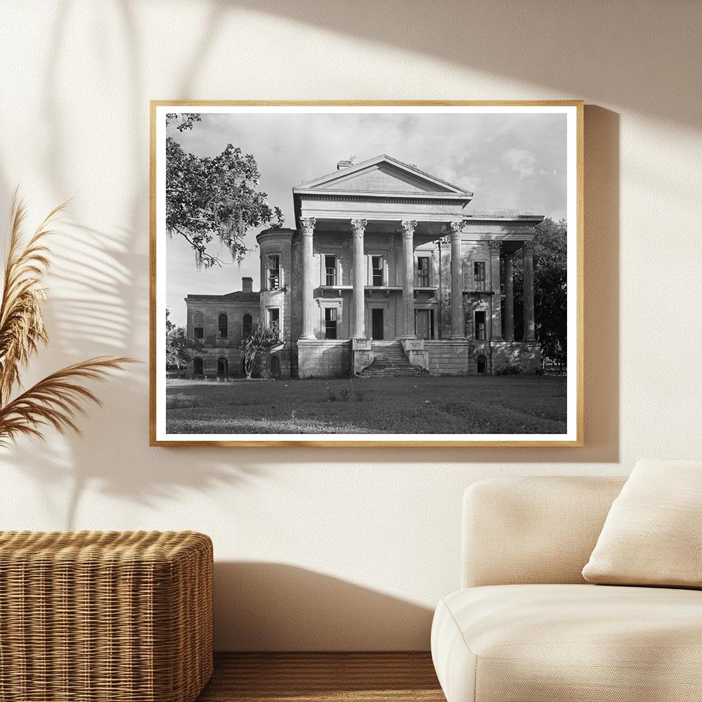 1857 Greek Revival Mansion in White Castle, Louisiana