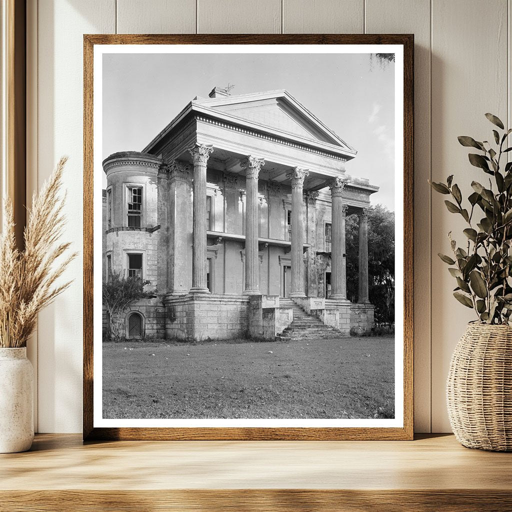 Greek Revival Mansion in White Castle, LA - 1857 History