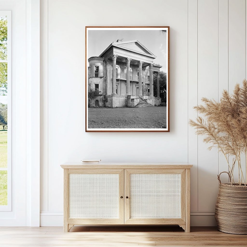 Greek Revival Mansion in White Castle, LA - 1857 History