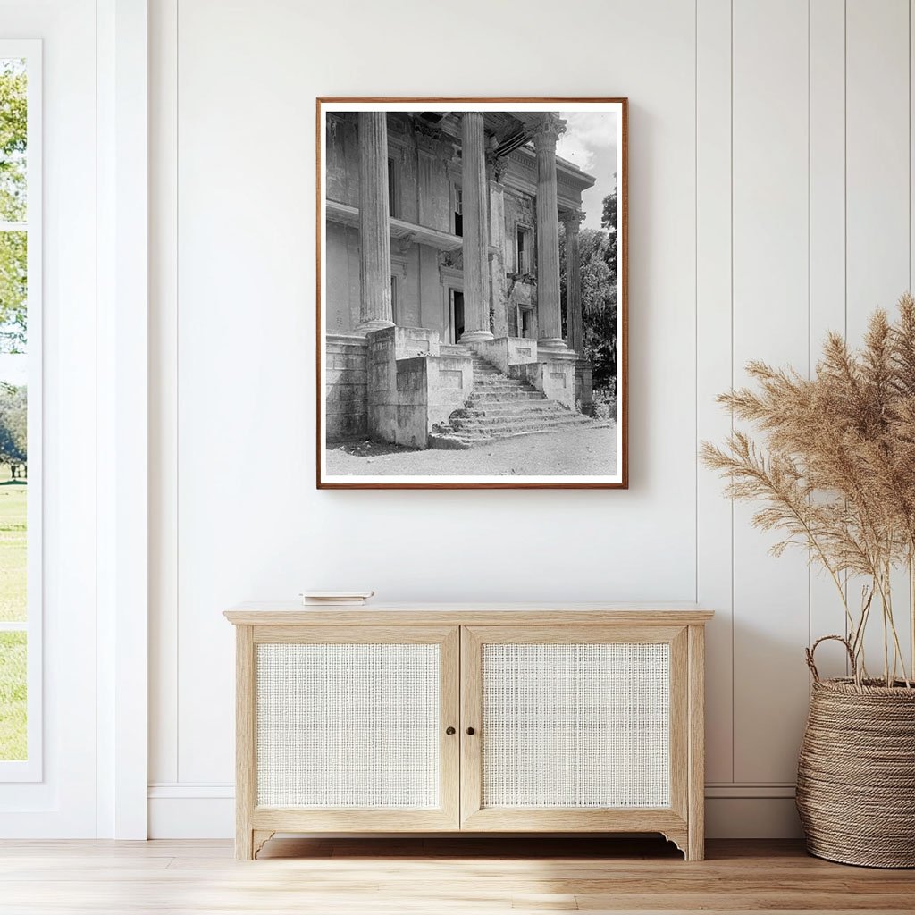 1857 Greek Revival Mansion Ruins, Iberville Parish, LA