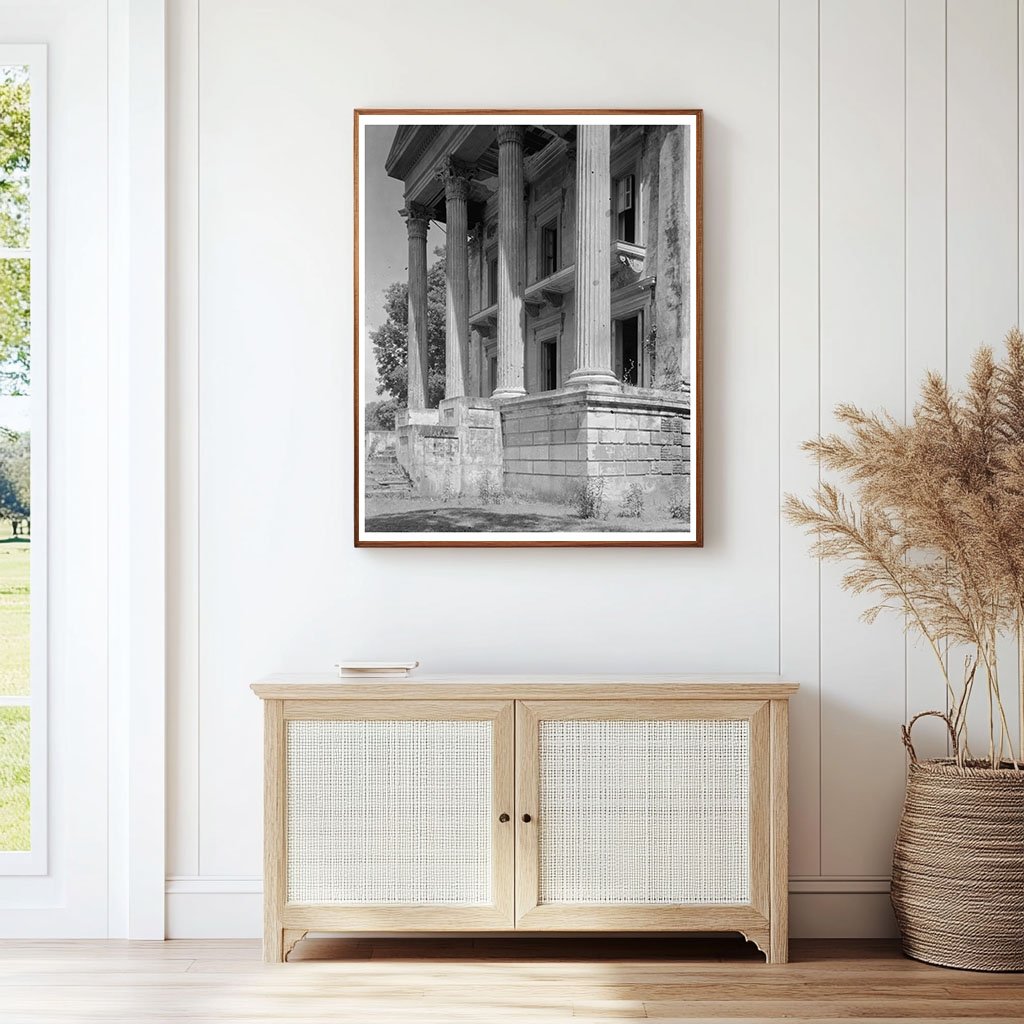 Greek Revival Mansion in White Castle, LA, 1857 Photo