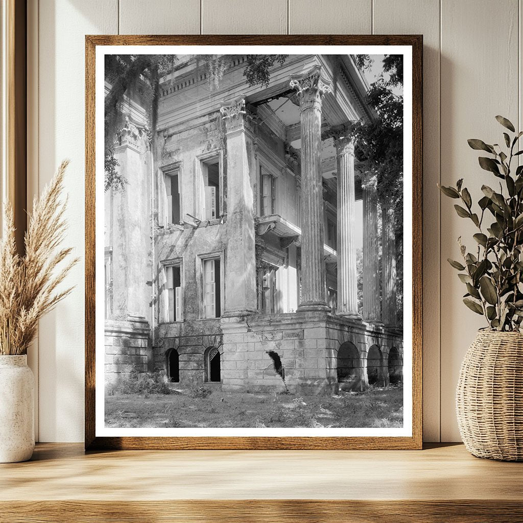 1857 Greek Revival Mansion, Iberville Parish, LA