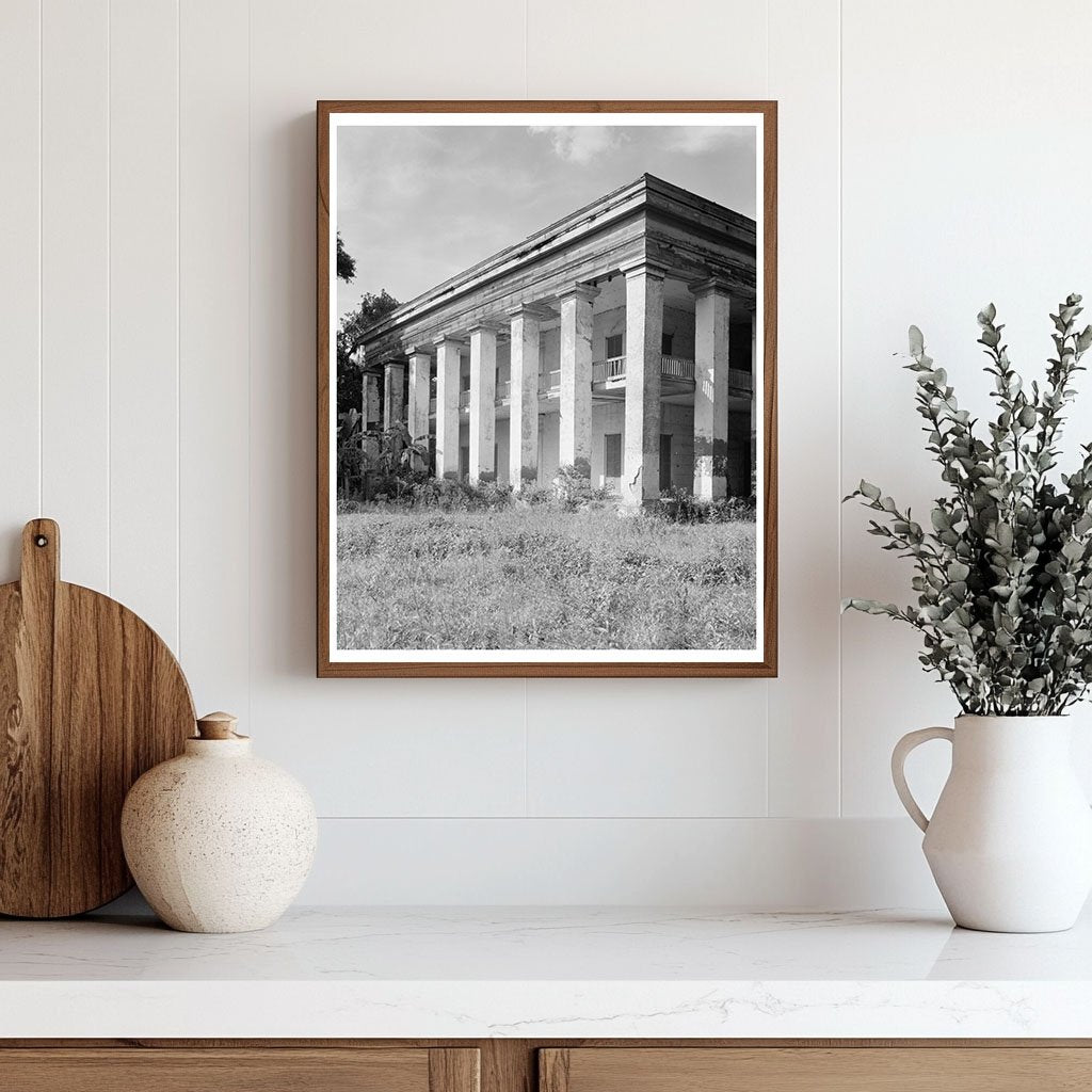 Ashland Plantation, Geismar Louisiana, 1841 Vintage Photograph - view 3