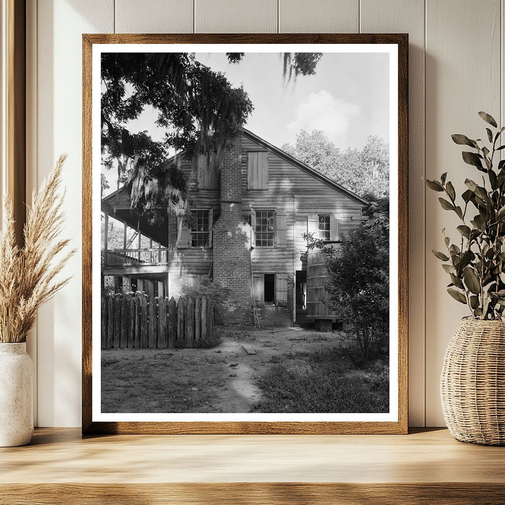 Louisiana Architecture: Vintage Photo from Early 1900s