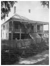 Louisiana Farmhouse Photo, Early 20th Century