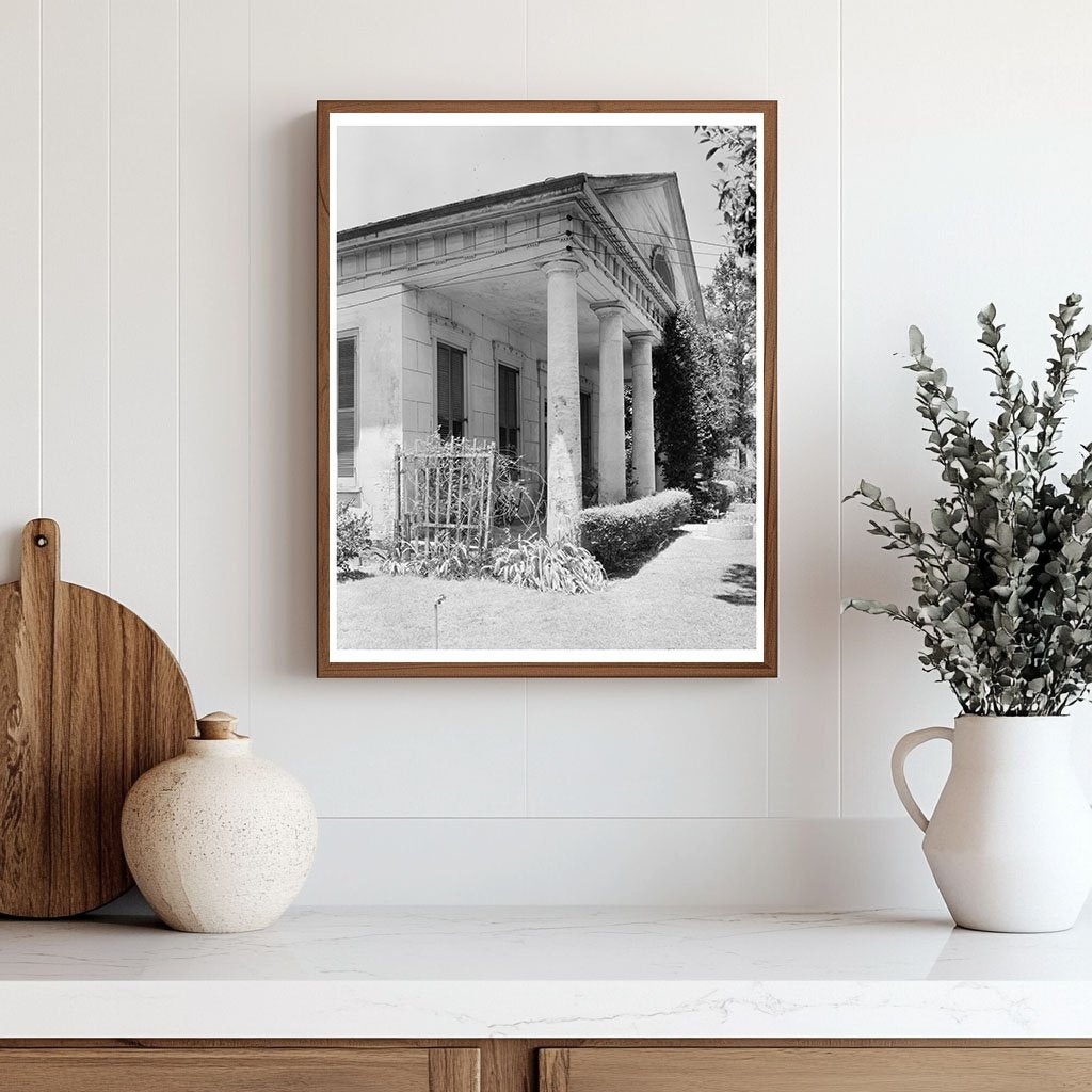 1834 Mansion in Clinton, Louisiana - Architectural History