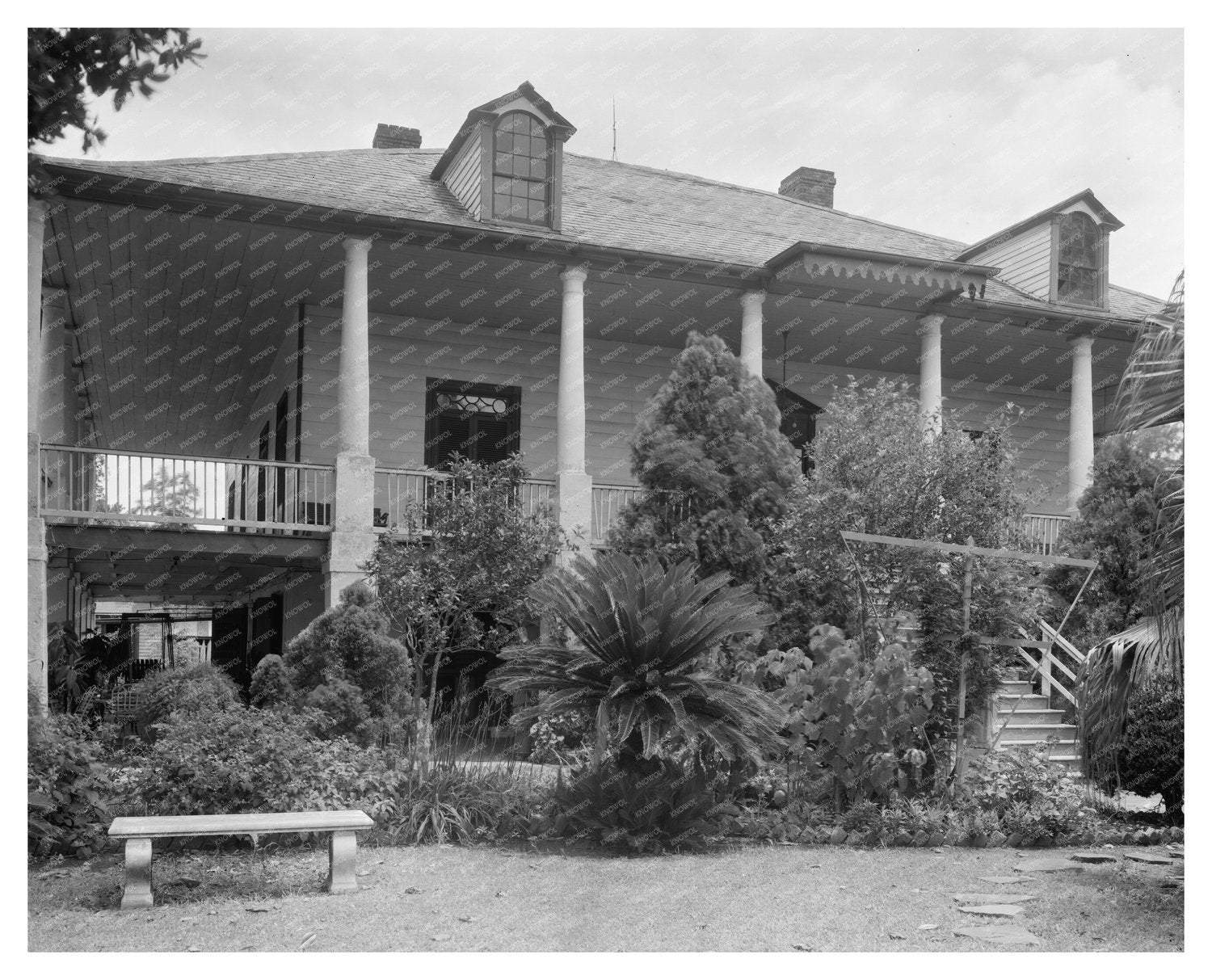 Meraux Place, New Orleans Architecture, 1939 Fire Loss