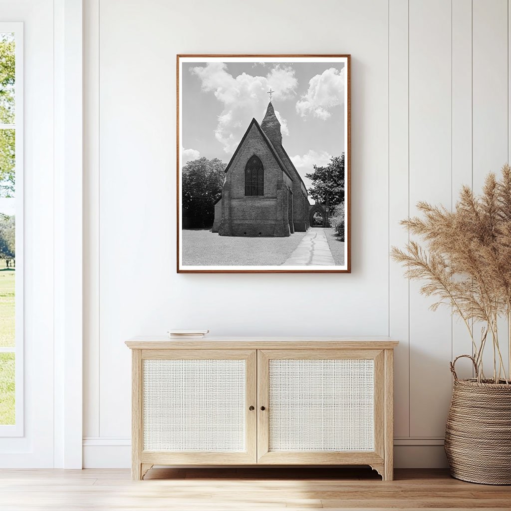 Historic Church in Napoleonville, Louisiana, 1853