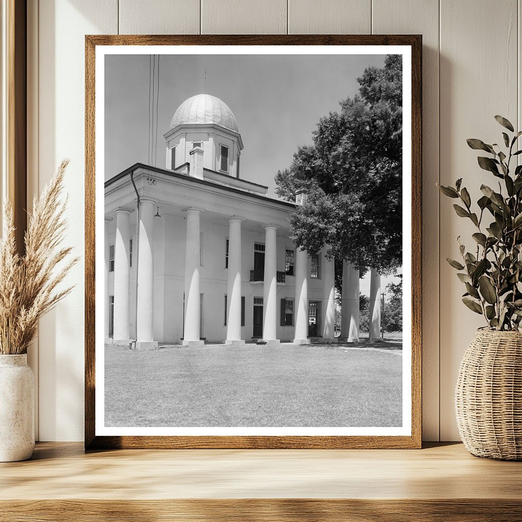 Historic Courthouse in Clinton, LA - 1841 Architecture
