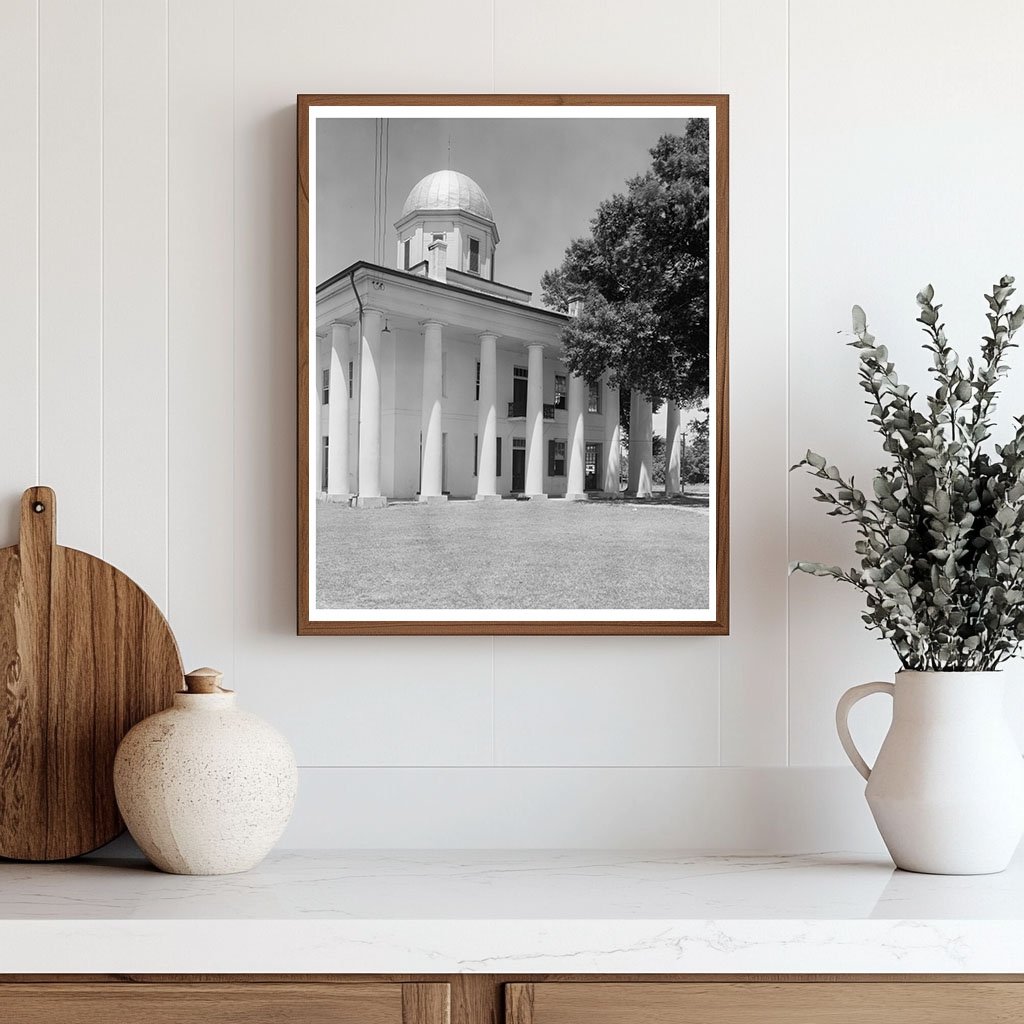 Historic Courthouse in Clinton, LA - 1841 Architecture