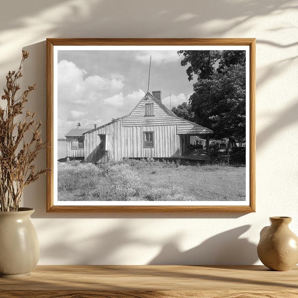 Early 1900s Cabins in Point Coupee Parish, Louisiana