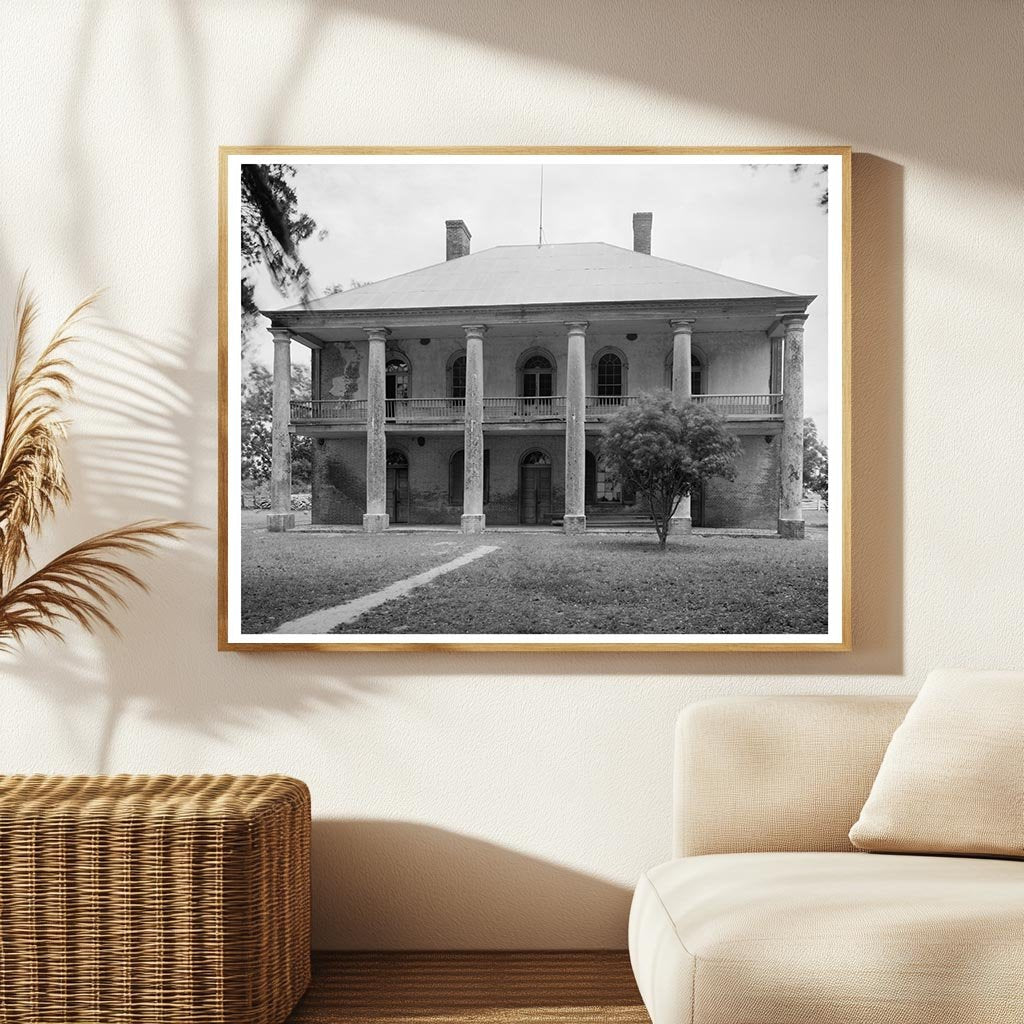 1831 Plantation Architecture in Sunset, Louisiana