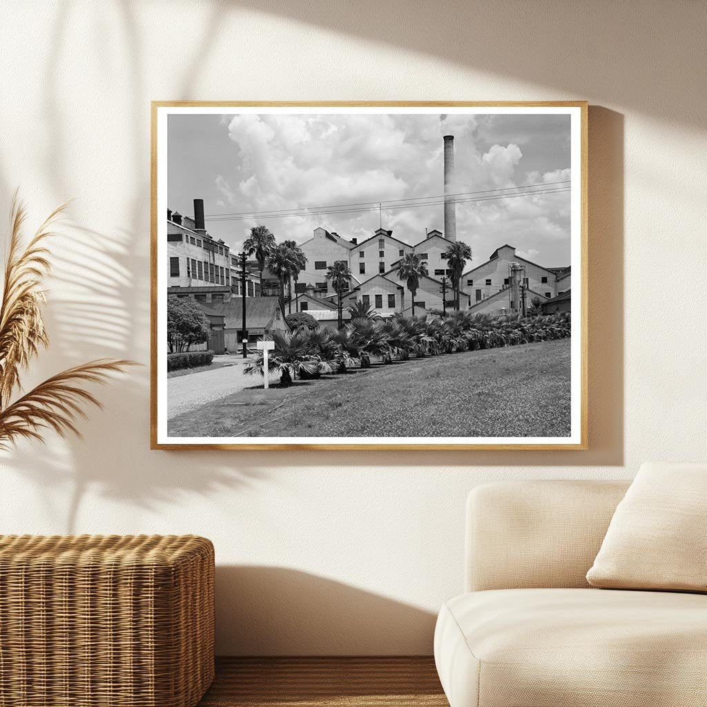 Industrial Scene in Reserve, LA - Sugar Industry 20th Centur