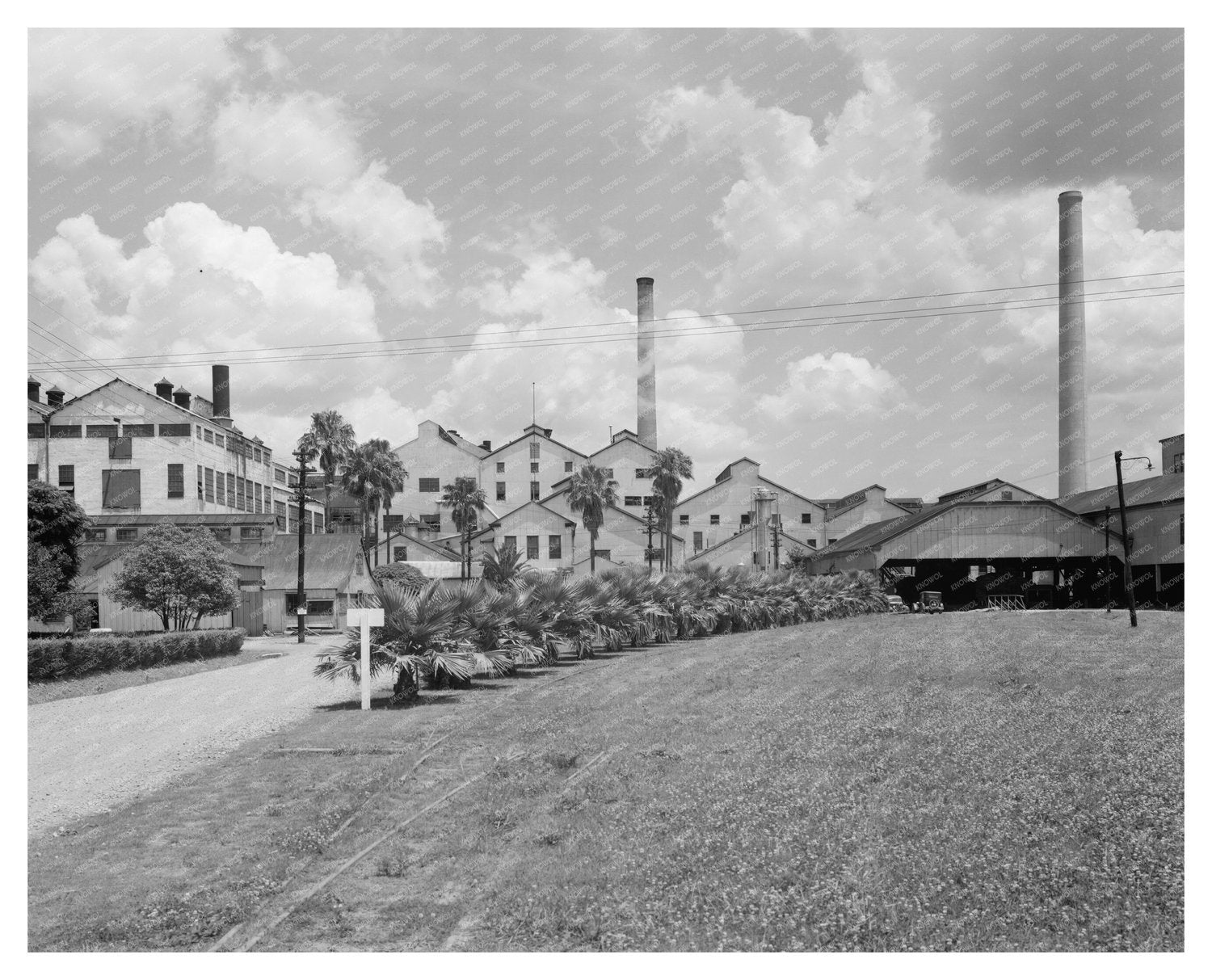 Industrial Landscape of Reserve, LA – Sugar Industry 20th Ce