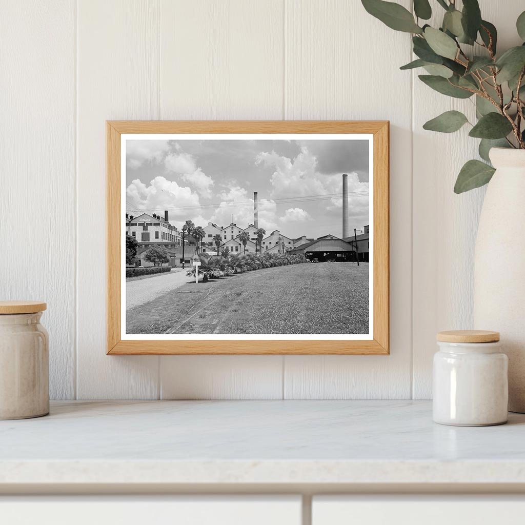 Industrial Landscape of Reserve, LA – Sugar Industry 20th Ce