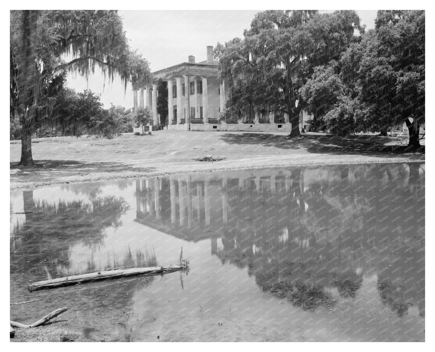 Historic Bains Structure, Louisiana 1830, Carnegie Survey