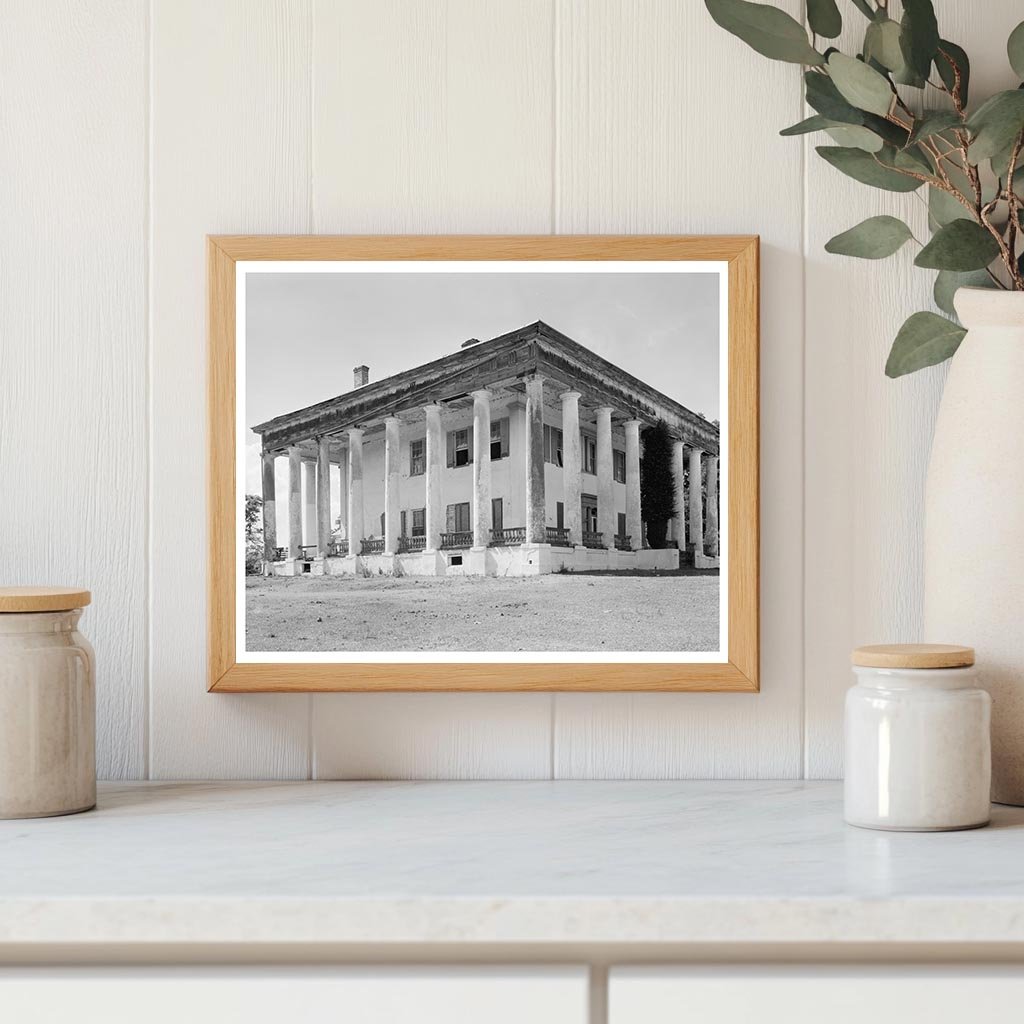 1830 Abandoned Mansion in Bains, W. Feliciana Parish, LA