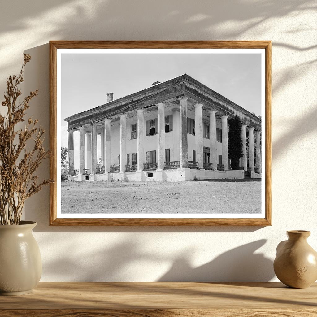 1830 Abandoned Mansion in Bains, W. Feliciana Parish, LA