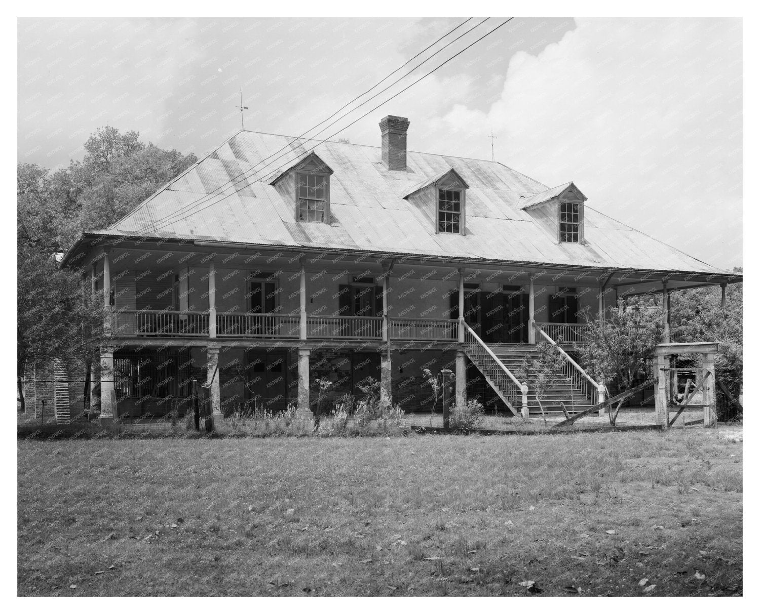 Hahnville, LA Historic Home Photo, Early 20th Century
