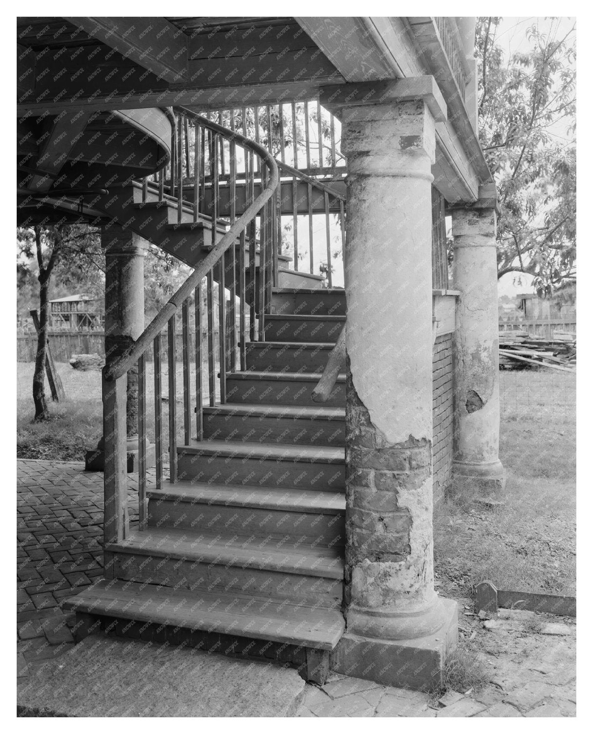 Hahnville, LA Vintage Architecture Photo 1900s