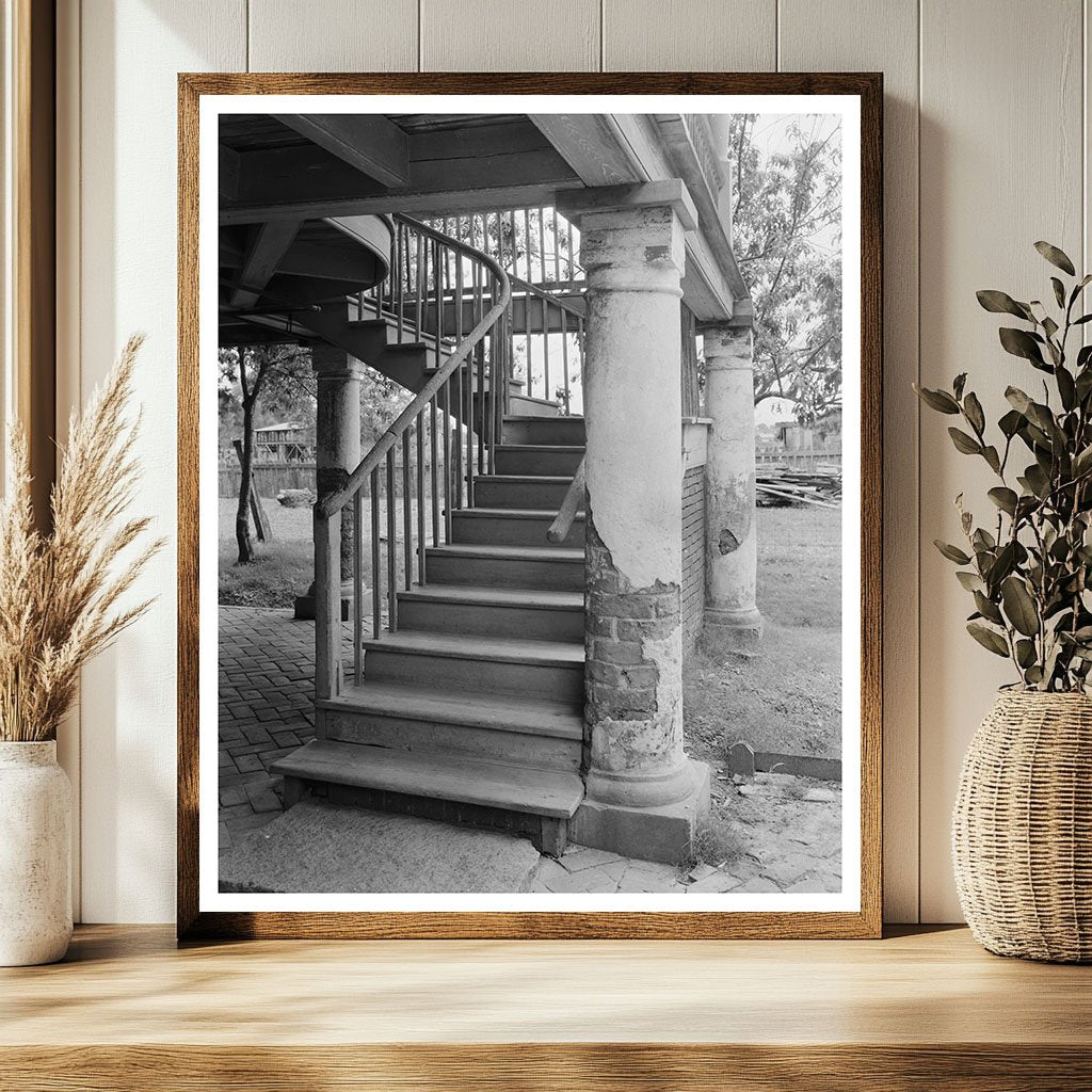 Hahnville, LA Vintage Architecture Photo 1900s