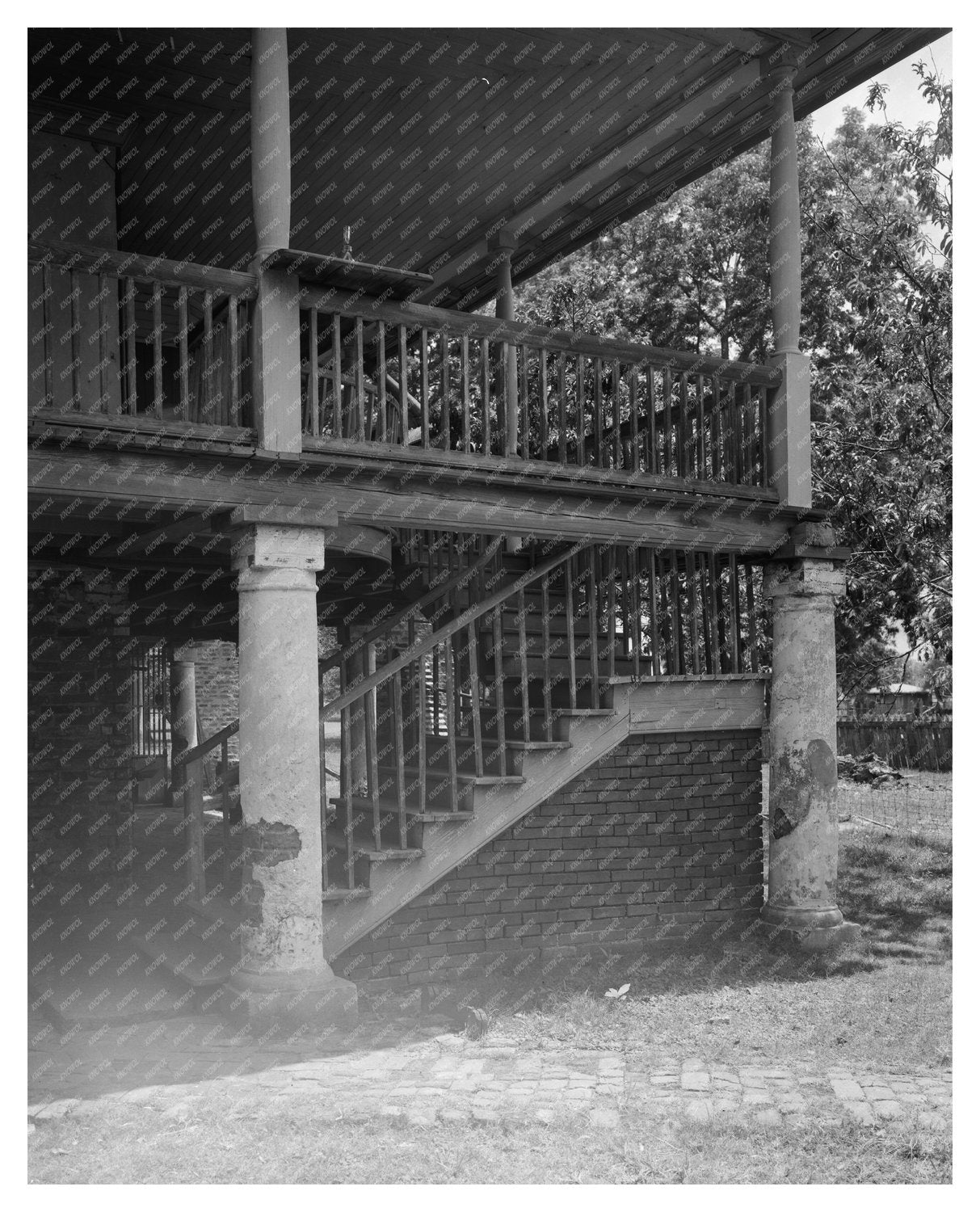 Hahnville LA Architecture Photo 1953