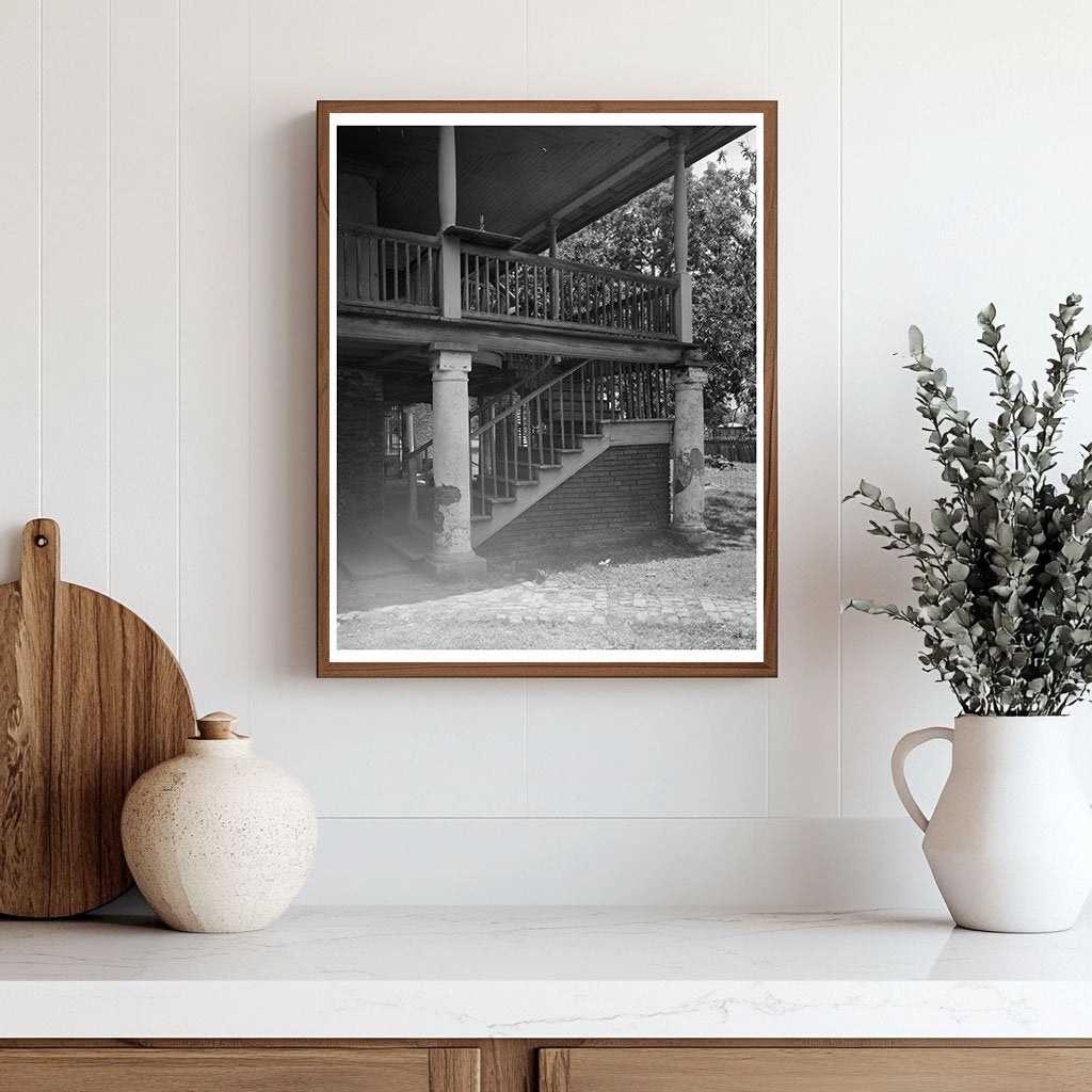 Hahnville LA Architecture Photo 1953