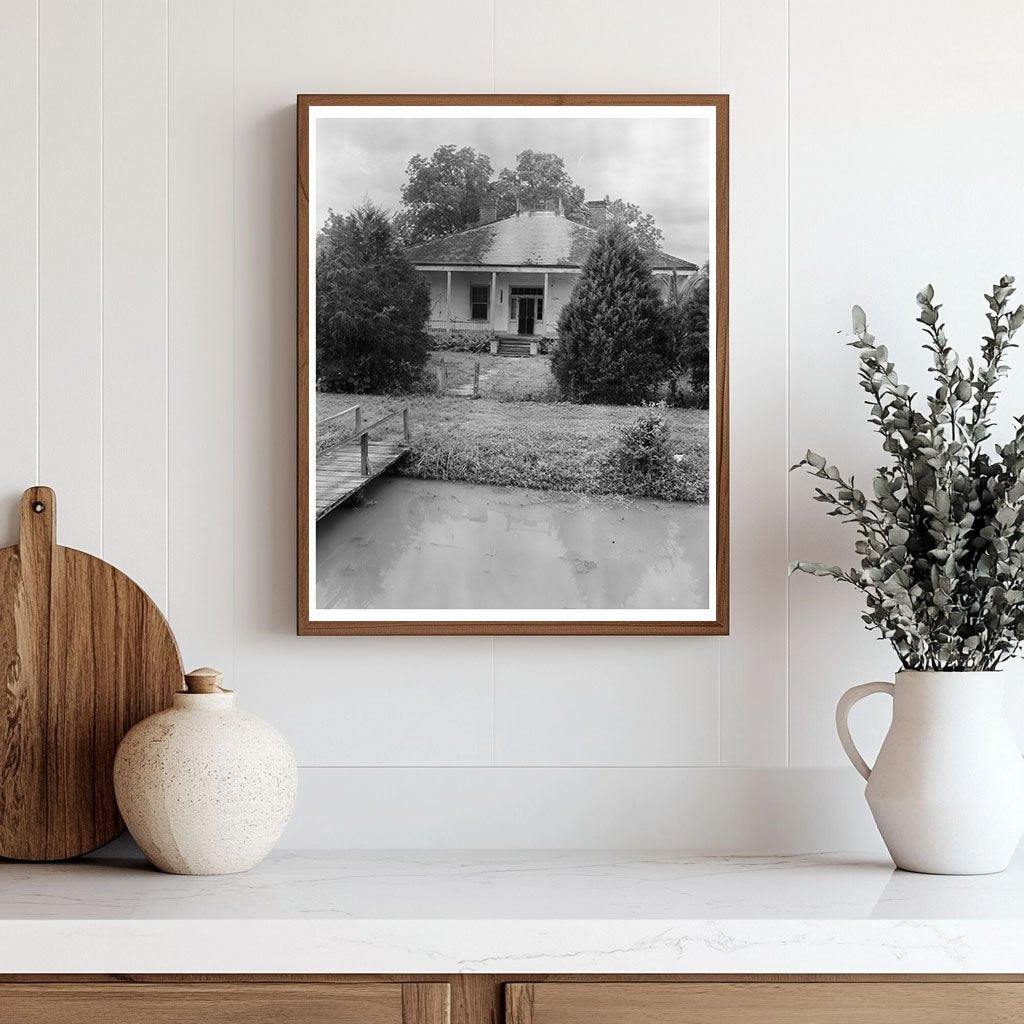 Chalmette LA Architecture, Historic Image from 1953