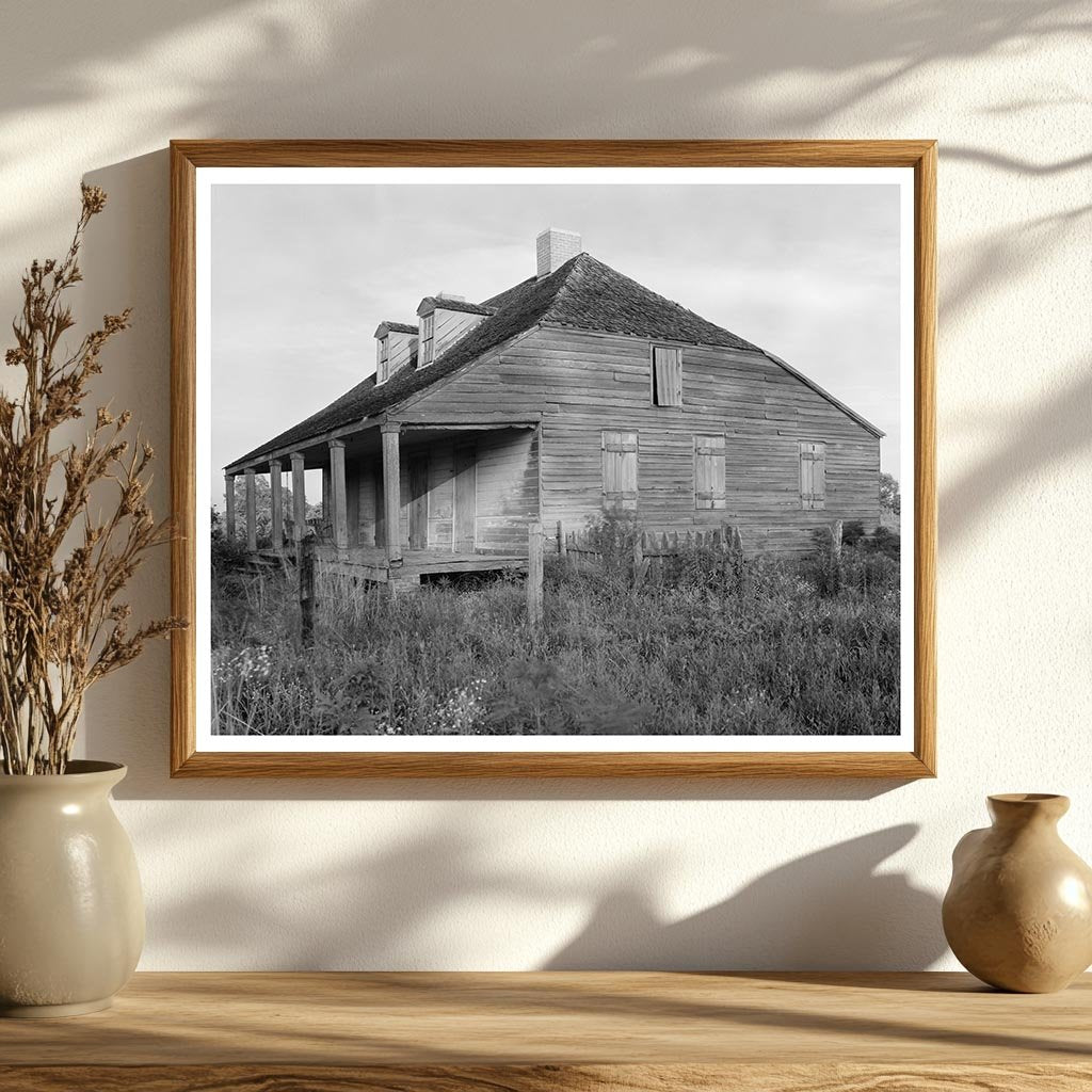 Abandoned Buildings in New Roads, Louisiana, 1930s