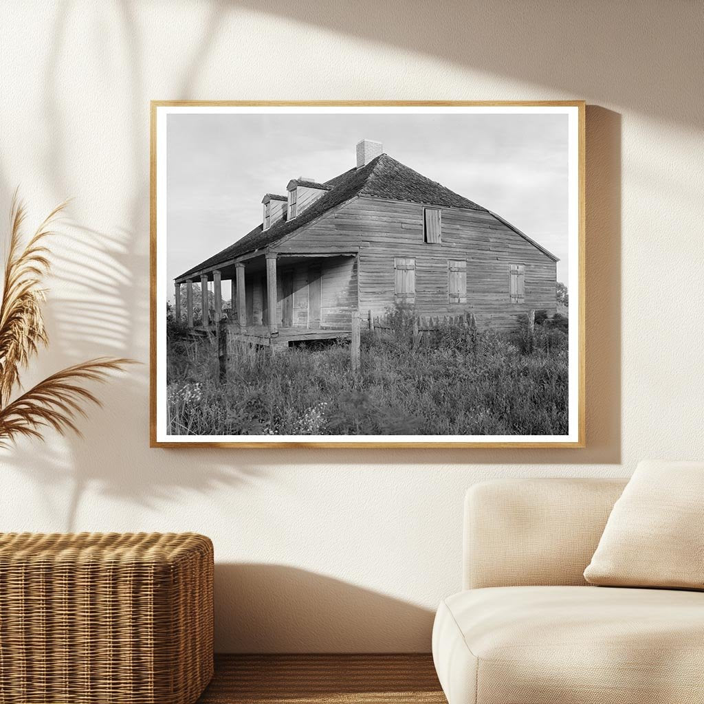 Abandoned Buildings in New Roads, Louisiana, 1930s