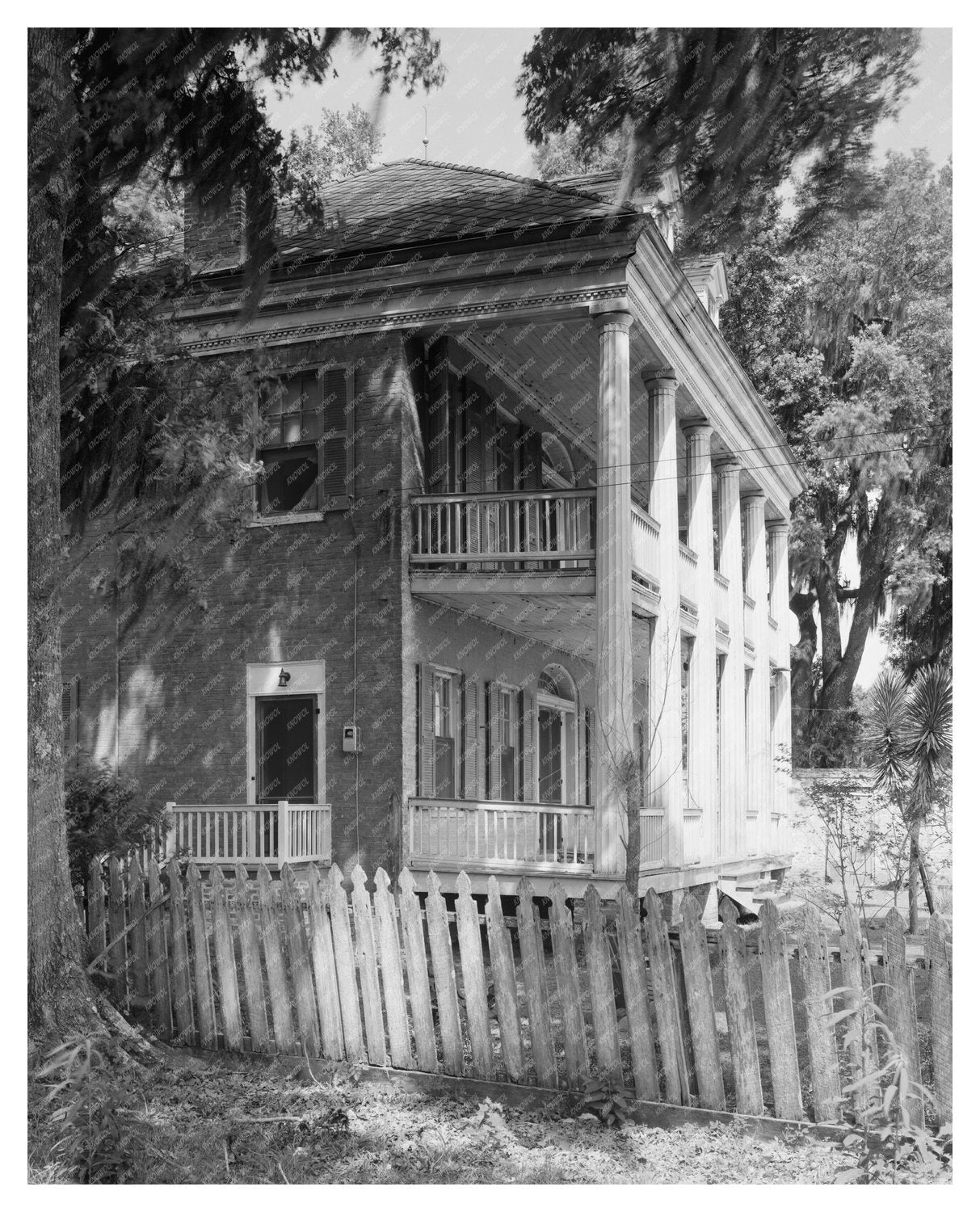 Historic Building in Convent, LA - 1830 Photo Archive