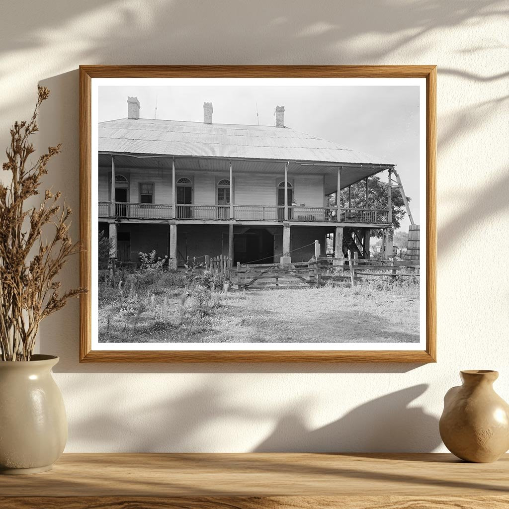 St. Martinville, Louisiana Vintage Architecture Photo 1900s