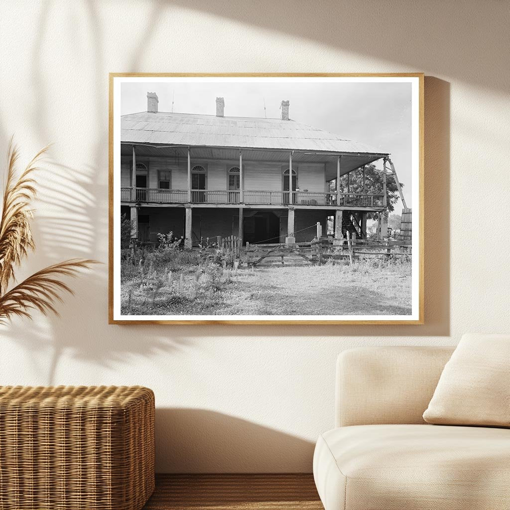 St. Martinville, Louisiana Vintage Architecture Photo 1900s