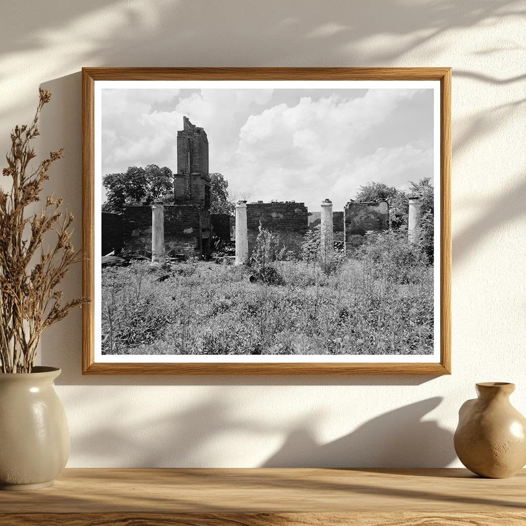 Louisiana Architectural Ruins, Carnegie Survey 1953