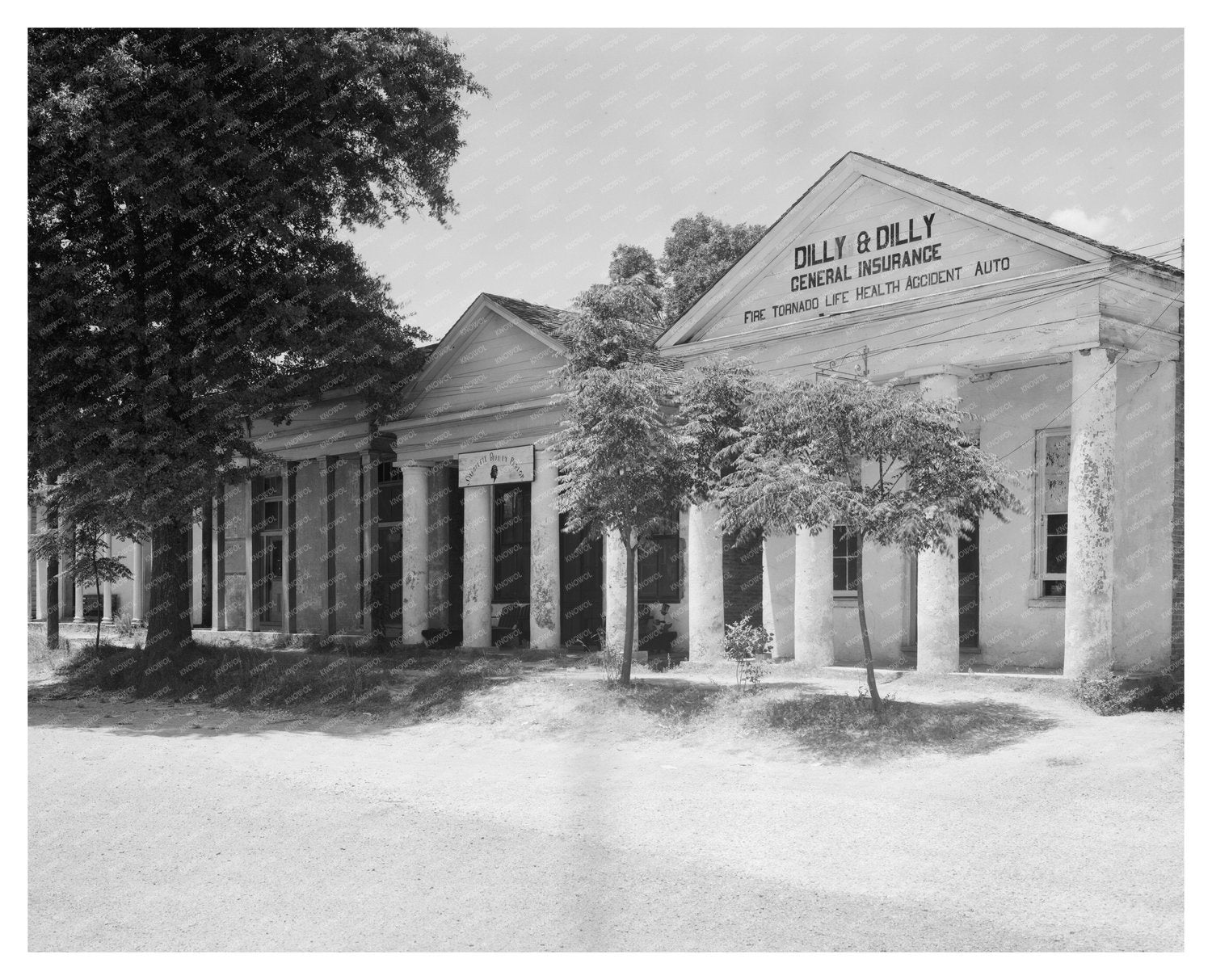 Historic Building in Clinton, Louisiana, 1841