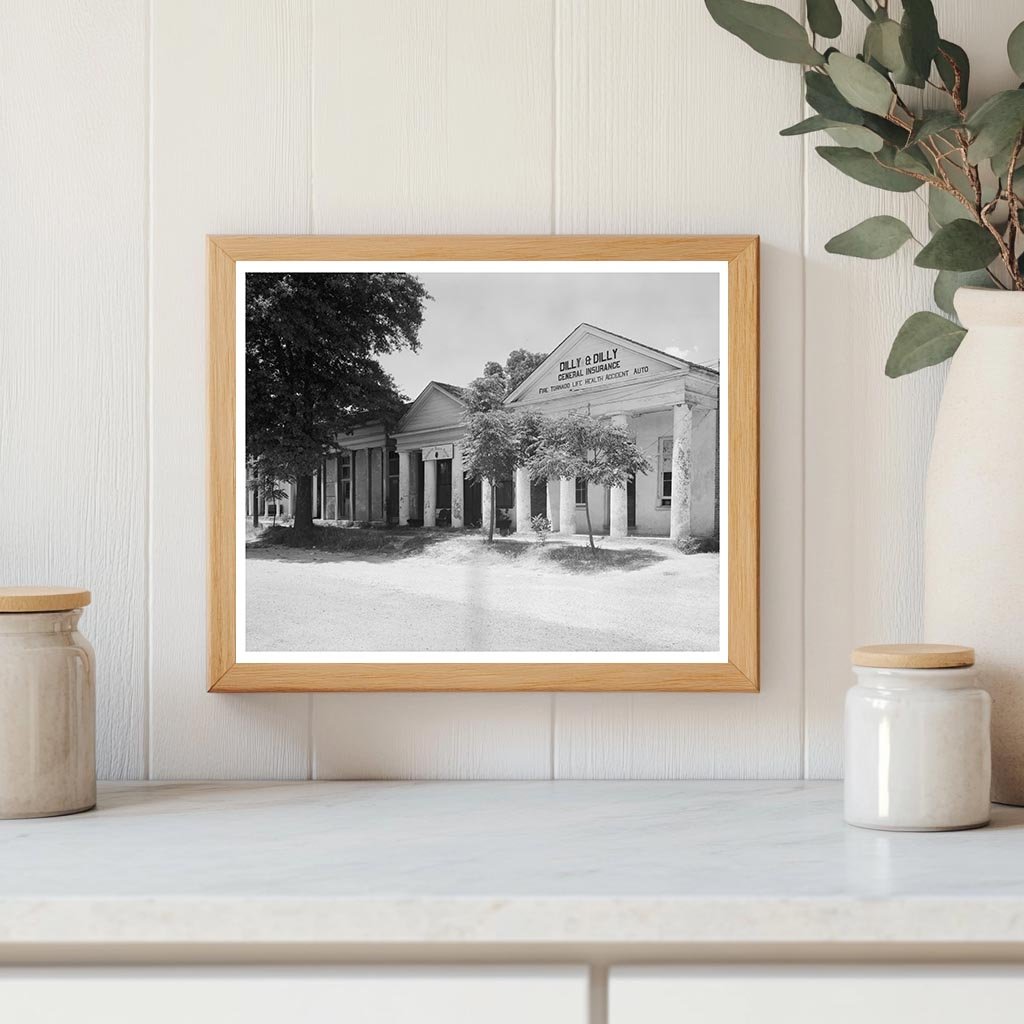 Historic Building in Clinton, Louisiana, 1841