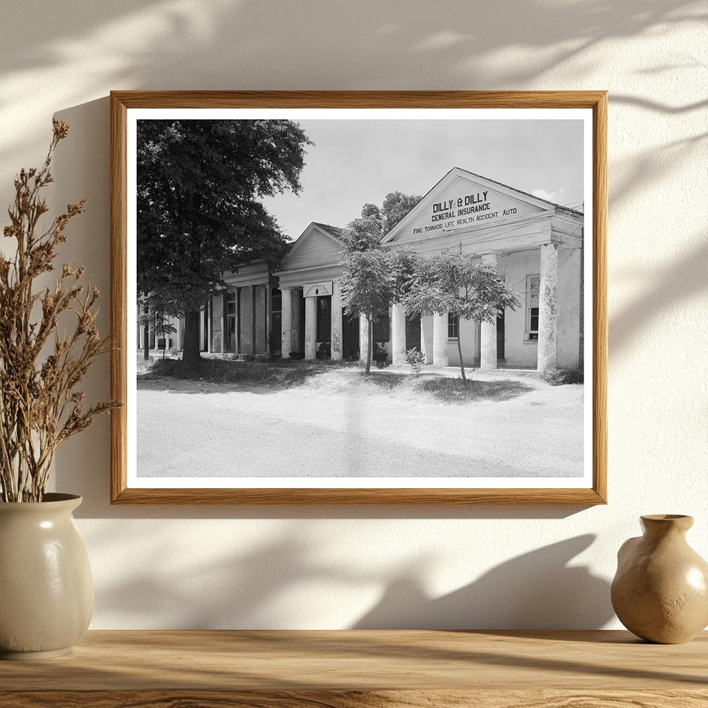 Historic Building in Clinton, Louisiana, 1841
