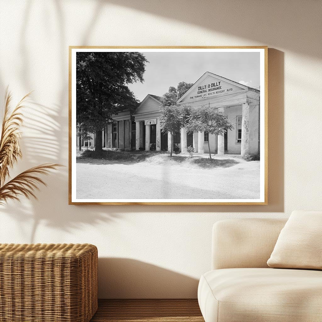 Historic Building in Clinton, Louisiana, 1841
